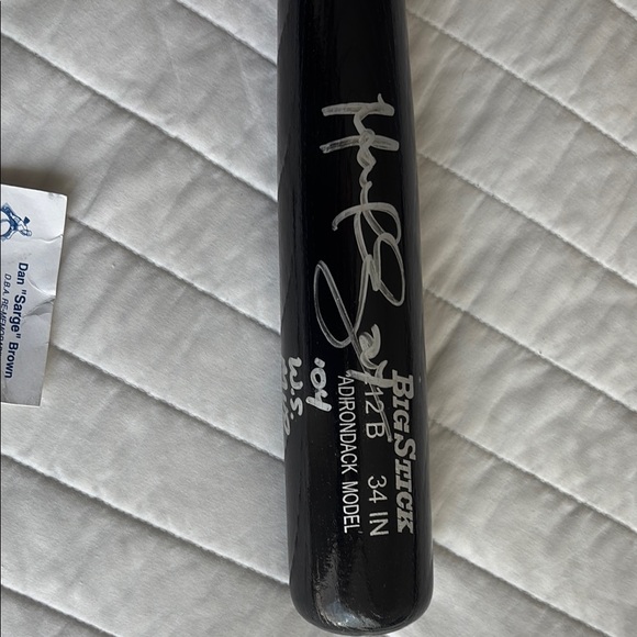 Manny Ramirez World Series Bat 2004. Boston RedSox
